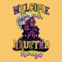 Welcome To Our Haunted House Vintage Hoodie | Teevron