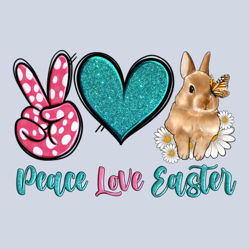 Peace Love Easter With Bunny And Butterfly Premium Sweatshirt by Artiststas | Teevron