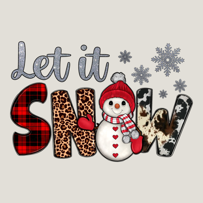 Let It Snow Snowman Heavy Core Tee by JahusDesignShop | Teevron