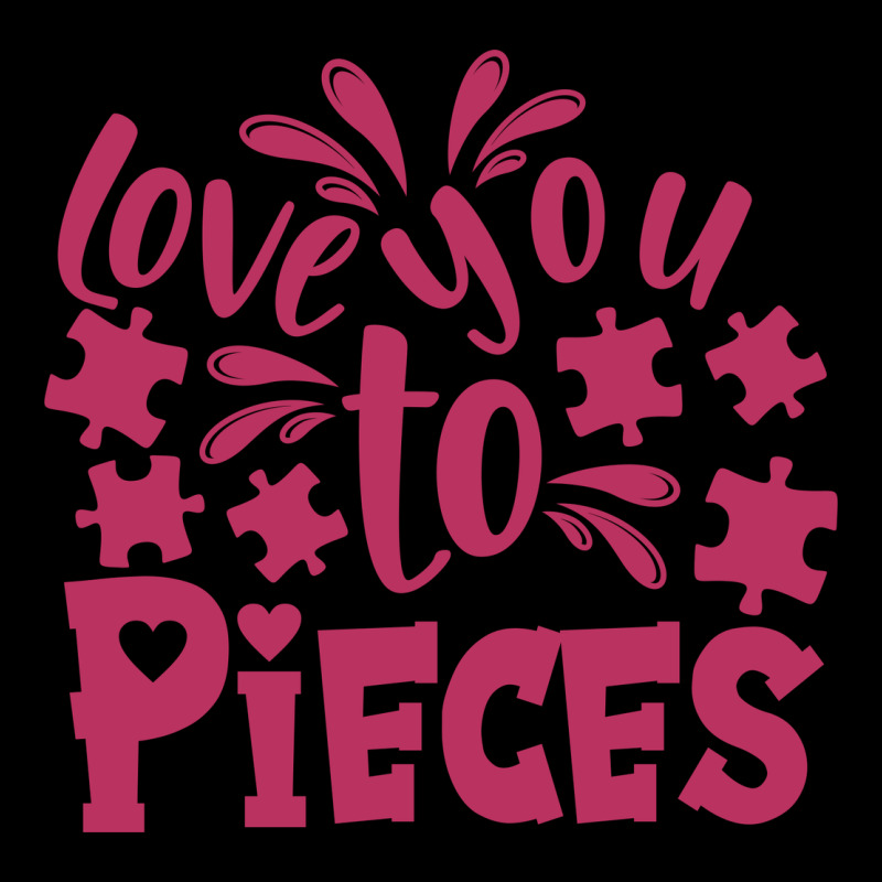 Love You To Pieces Heavyweight Sweatshirt by CowhideDigitalArt | Teevron