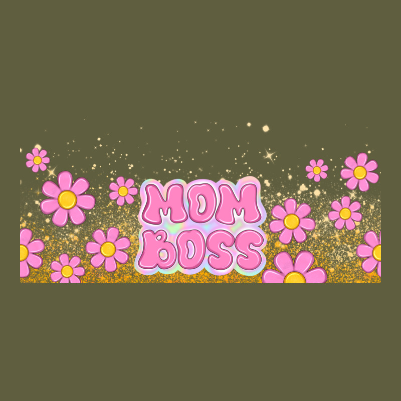 Mom Boss Daisies Vintage Tee by TumblerDesignByShophia | Teevron