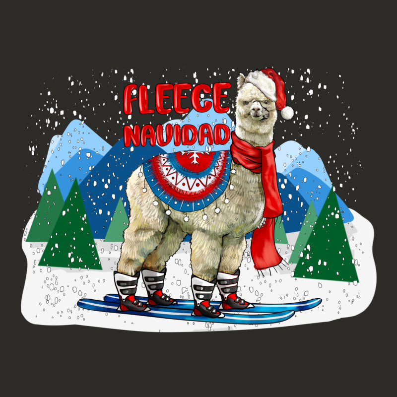 Fleece Navidad Alpaca Mountains Heavy Core Tee by LillyAllenDesigns | Teevron