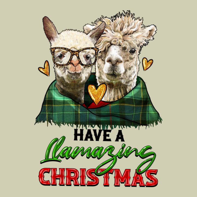 Have A Llamazing Christmas Alpaca Head Heavy Core Tee by LillyAllenDesigns | Teevron