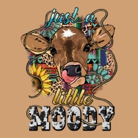 Just A Little Moody Baby Cow Vintage Tee | Teevron