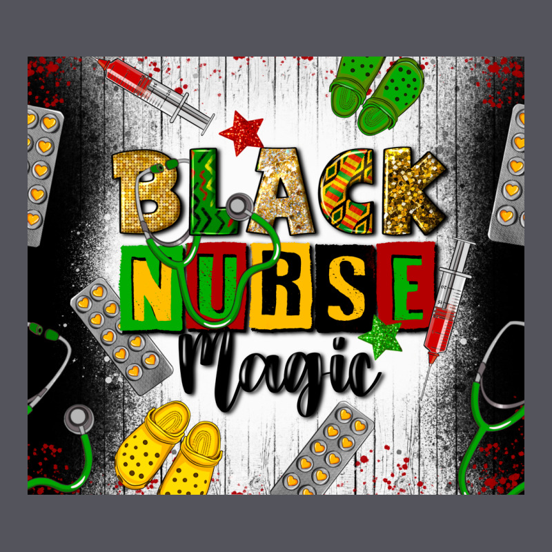Black Nurse Magic Vintage Hoodie by CowGirlArtShop | Teevron
