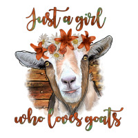 Just A Girl Who Loves Goat Premium Tee | Teevron