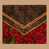 Red Roses With Leopard Vintage Tee | Teevron