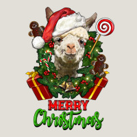 Merry Christmas Alpaca Face Heavy Core Tee | Teevron