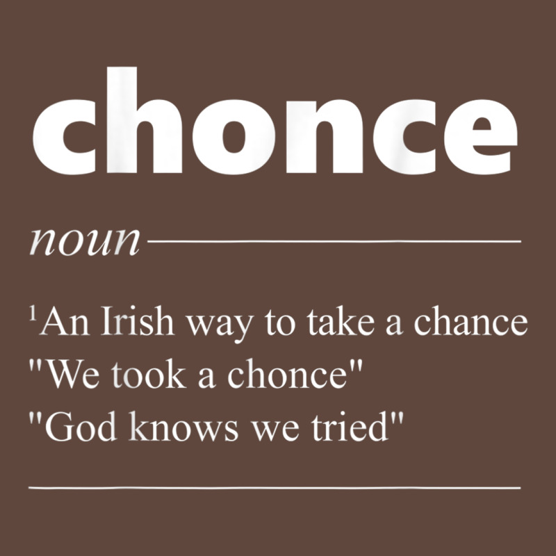 Chonce Definition We Took A Chonce Risk Lover Gift Classic Tee by minhPixels | Teevron