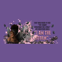 I Am The Storm With Girl And Butterflies Vintage Tee | Teevron