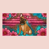 French Bulldog Floral License Plate Premium Sweatshirt | Teevron