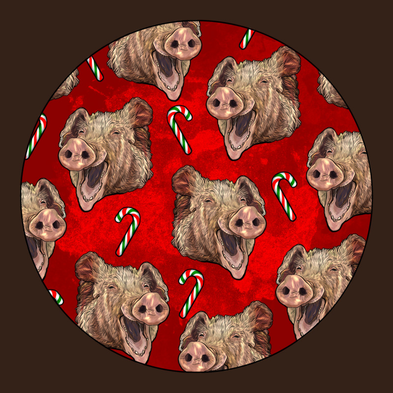 Christmas Pig Heavy Core Tee by LillyAllenDesigns | Teevron