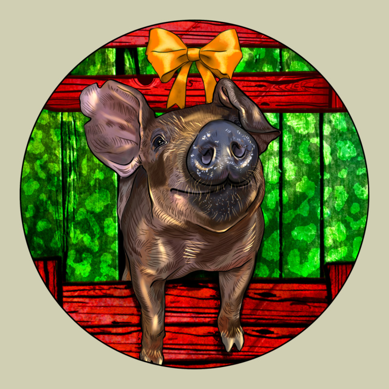 Christmas Pig Heavy Core Tee by LillyAllenDesigns | Teevron