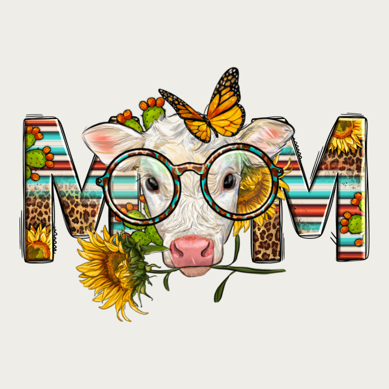 Western Baby Calf Mom With Sunflower Mother's Day Zipper Hoodie by LillyAllenDesigns | Teevron