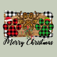 Merry Christmas Paws Ladies Tee | Teevron