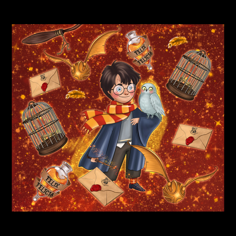 Wizard Boy With Magic Items Urban Heavy Tee by TumblerDesignByShophia | Teevron