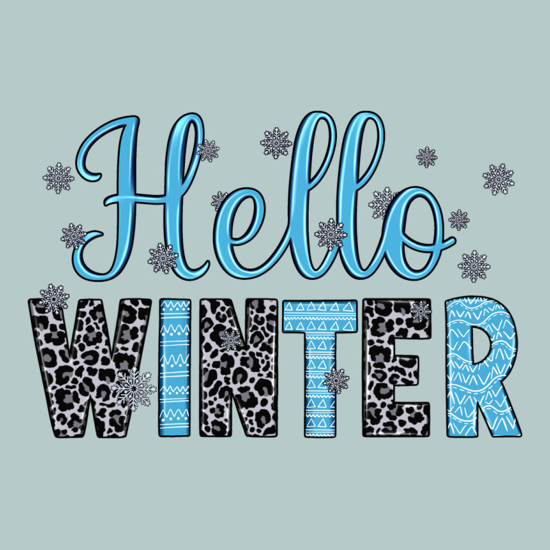 Hello Winter Heavy Core Tee by JahusDesignShop | Teevron