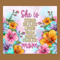She Is Mom With Flowers Vintage Tee | Teevron