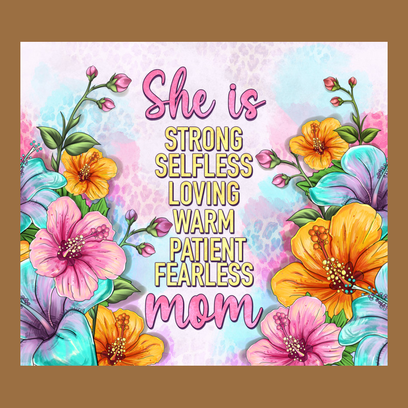 She Is Mom With Flowers Vintage Tee by TumblerDesignByShophia | Teevron