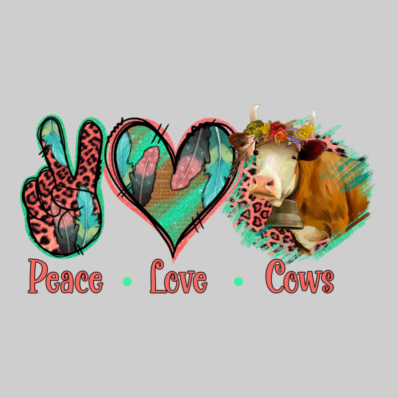Peace Love Cows Premium Tee by Bettercallsaul | Teevron