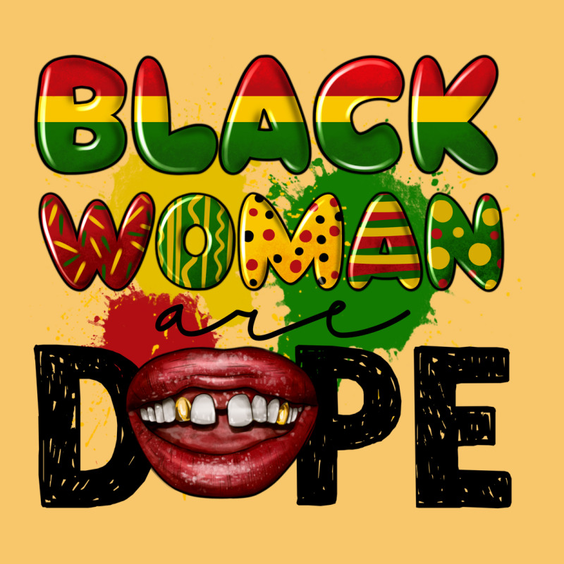 Black Woman Are Dope Vintage Hoodie by CowGirlArtShop | Teevron