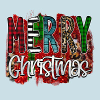 Merry Christmas Buffalo Plaid Leopard Ladies Tee | Teevron