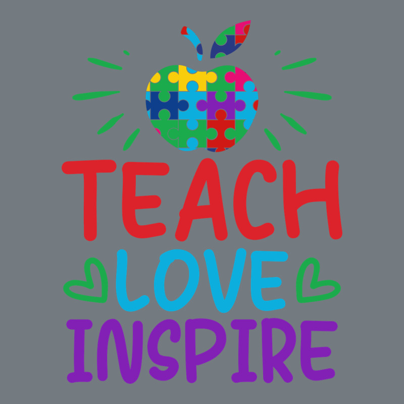 Teach Love Inspire Heavyweight Sweatshirt by CowhideDigitalArt | Teevron