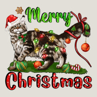 Maine Coon Cat Merry Christmas Heavy Core Tee | Teevron