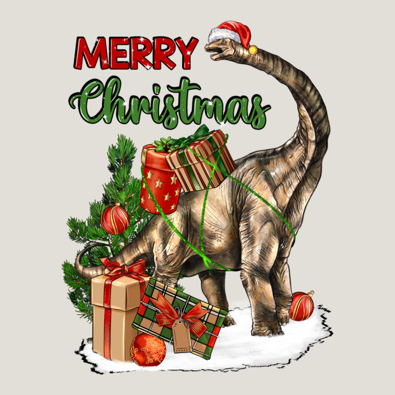 Merry Christmas Brachiosaurus Heavy Core Tee by LillyAllenDesigns | Teevron