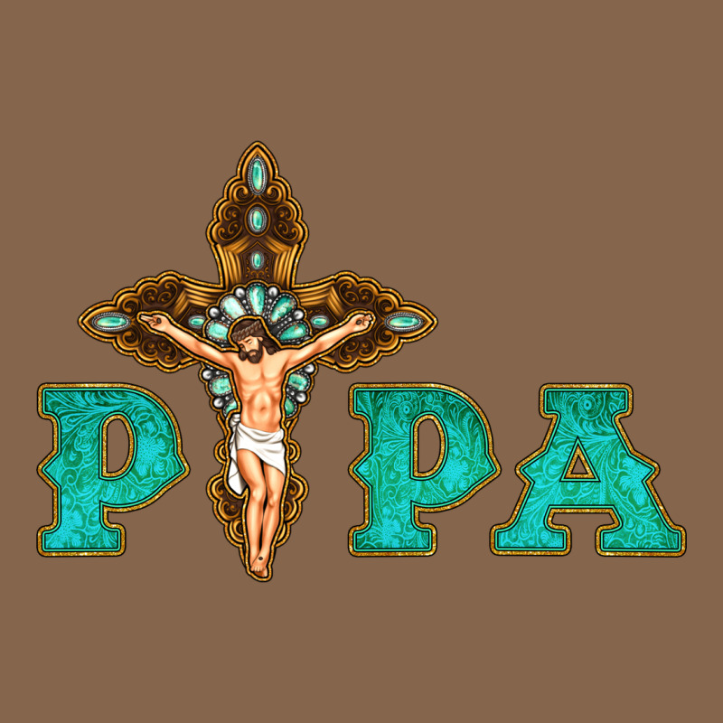 Papa Jesus With Cross Premium Tee by Bettercallsaul | Teevron