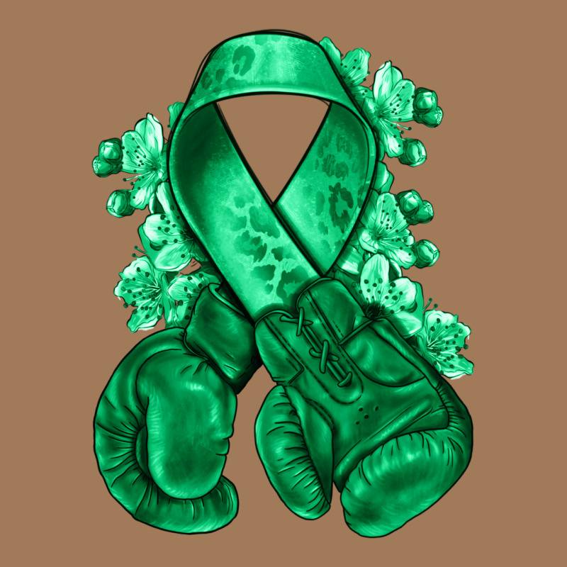 Emerald Green Ribbon Liver Cancer Boxing Gloves Classic Tee by NancyCooperArtShop | Teevron
