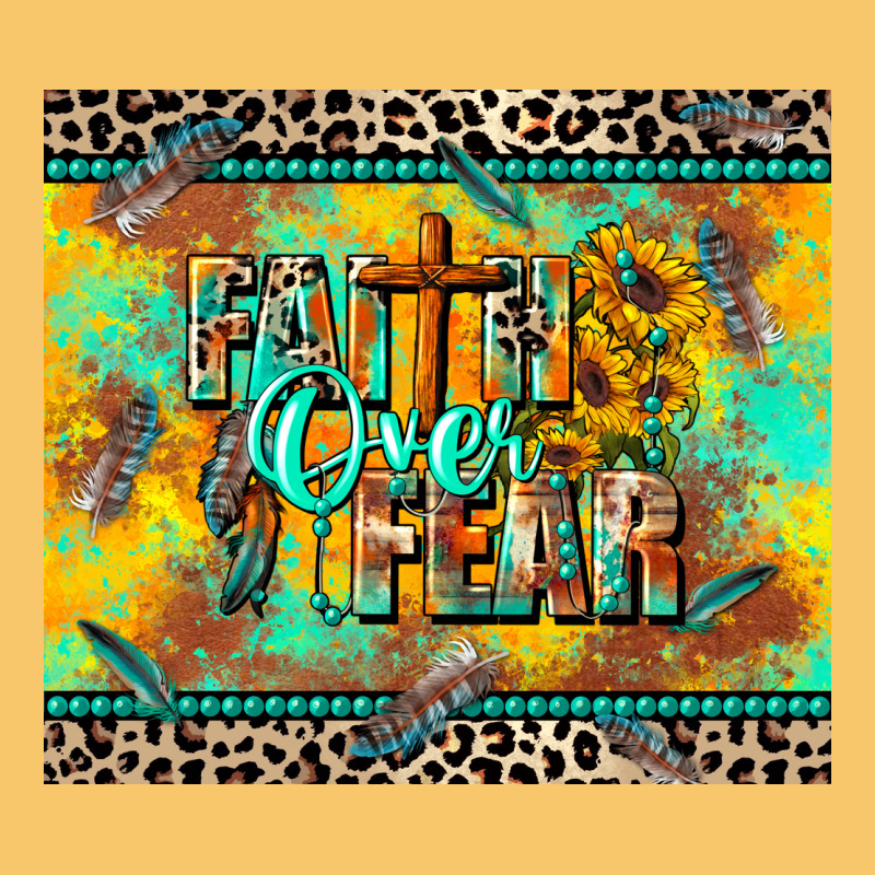 Faith Over Fear Vintage Hoodie by CowGirlArtShop | Teevron