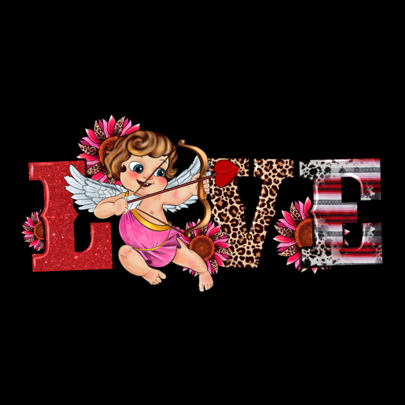 Valentine's Day Cupid Sunflowers Love Premium Tee by RanaPortraitStore | Teevron