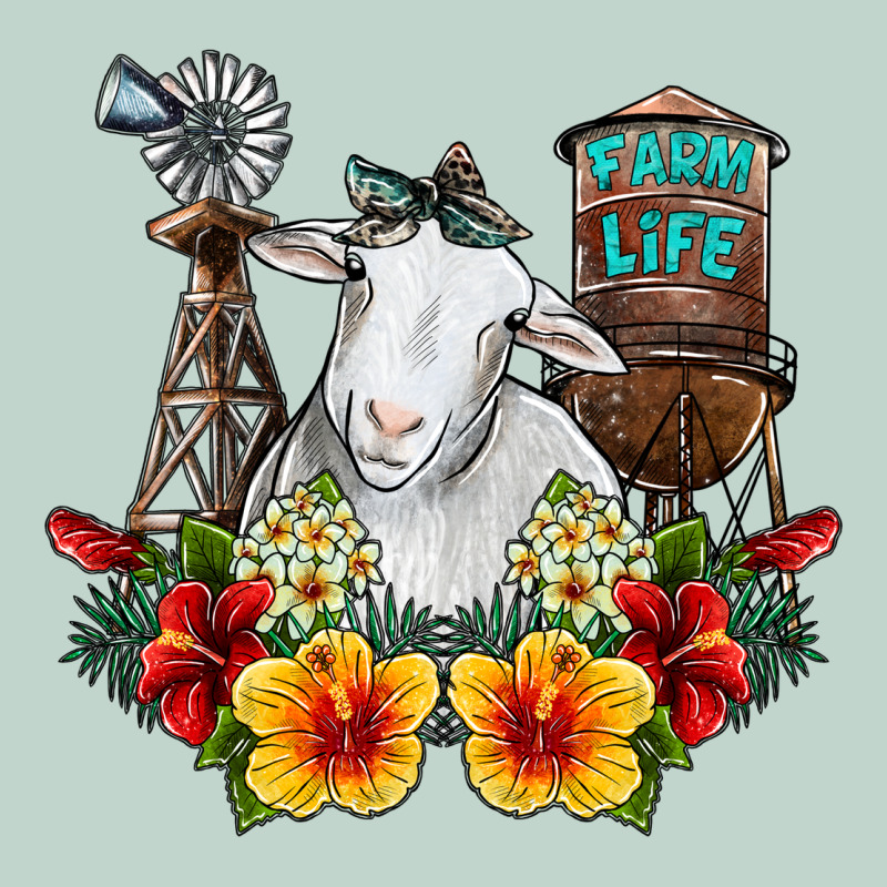 Farm Life Sheep Zipper Hoodie by SublimationCraftShop | Teevron