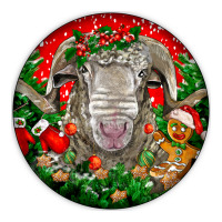 christmas rambouillet sheep | Teevron