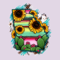 Georgia Map Sunflower Cactus Serape Classic Tee | Teevron