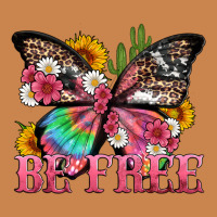 Be Free With Butterfly And Cactus Flowers Heavyweight Hoodie | Teevron