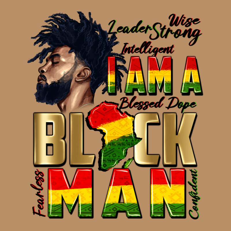 I Am A Black Man Vintage Hoodie by CowGirlArtShop | Teevron