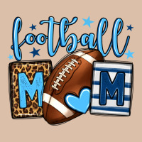 Football Mom Blue Team Color Urban Heavy Tee | Teevron