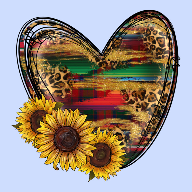 Sunflower Fall Heart Urban Heavy Tee by RanaPortraitStore | Teevron