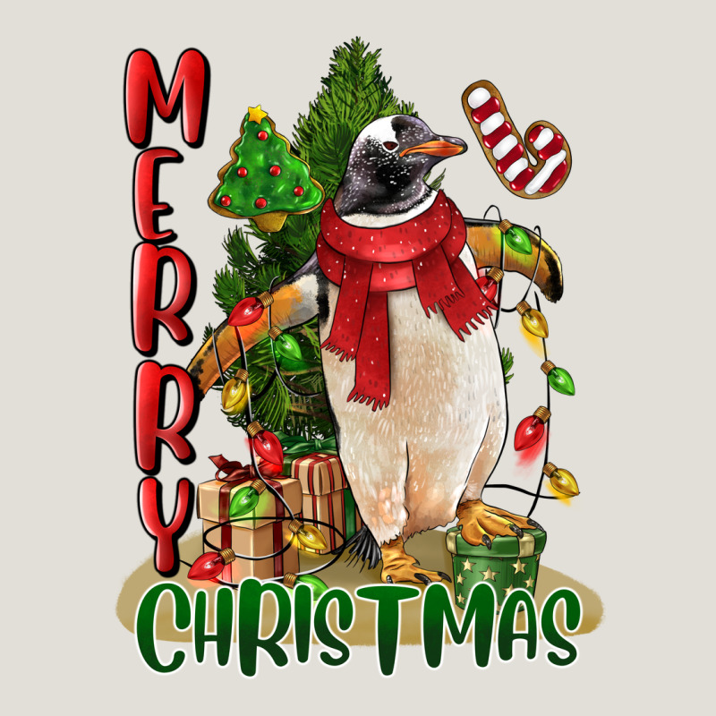Merry Christmas Penguin Heavy Core Tee by LillyAllenDesigns | Teevron