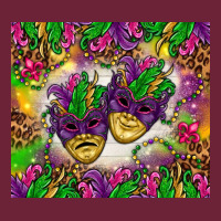 Mardi Gras Masks Tumbler Long Sleeve Tee | Teevron