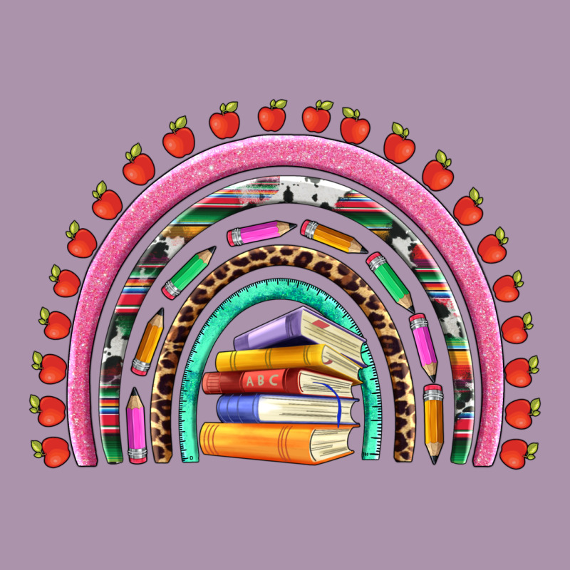 Teacher Pen Apple Books Rainbow Heavyweight Hoodie by Artiststas | Teevron