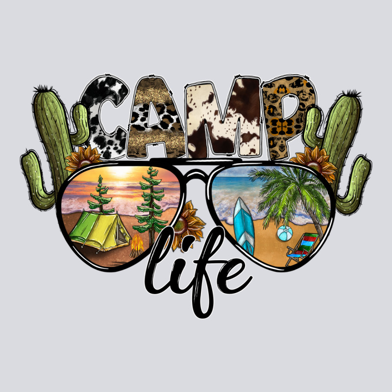 Camp Life Zipper Hoodie by SublimationCraftShop | Teevron