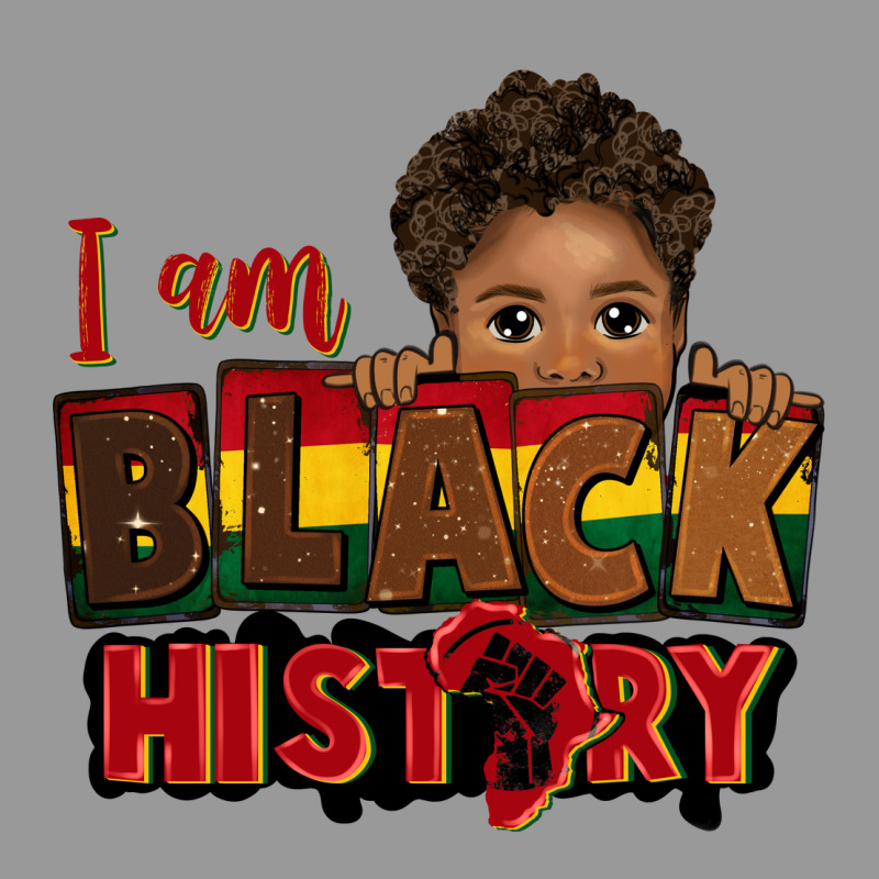 I Am Black History Black Boy Peekaboo Juneteenth Vintage Hoodie by CowGirlArtShop | Teevron