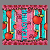 Teacher With  Flower Glitter And Serape Leopard Heavyweight Hoodie | Teevron