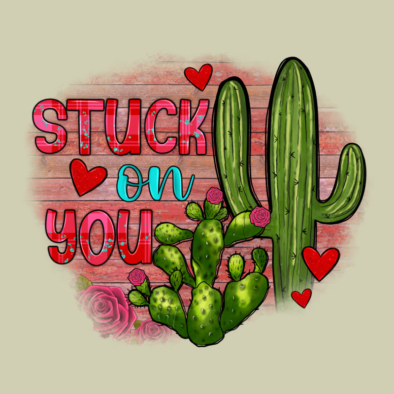Stuck On You Cactus Heavy Core Tee by JahusDesignShop | Teevron