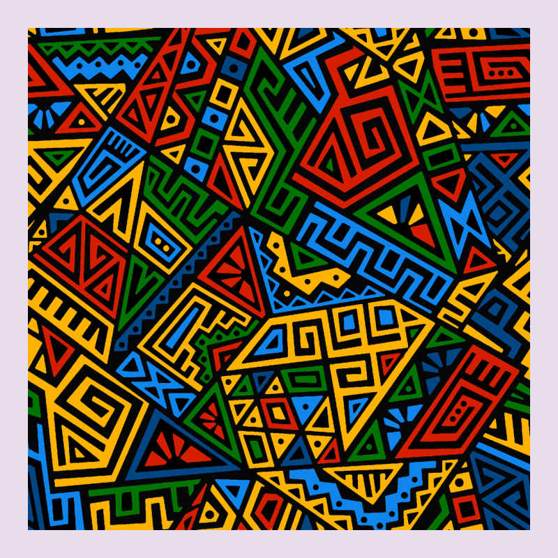 African Geometric Seamless Pattern Premium Hoodie by BundleAndBundleShop | Teevron