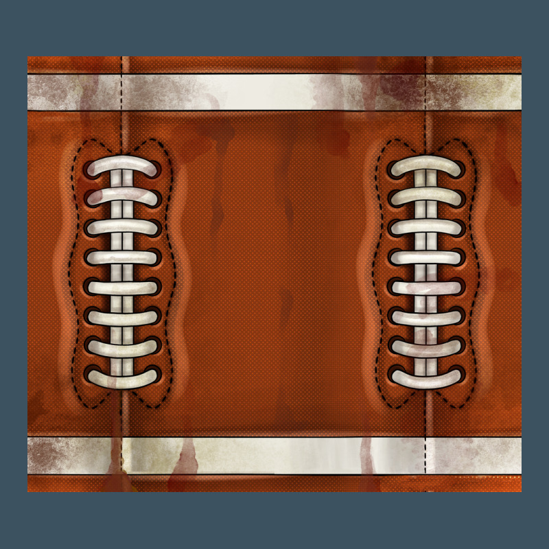 Distressed American Football Pattern Urban Heavy Tee by TumblerDesignByShophia | Teevron