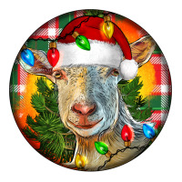 Saanen Goat Christmas | Teevron